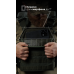 Базовая конструкция плитоноски “М4” (M-XL | Под плиты 25х30 см | Олива) ТМ Баллистика