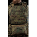 Базова конструкція плитоноски “М4” (M-XL | Під плити 25х30 см | Мультикам неоригінальний) ТМ Балістика