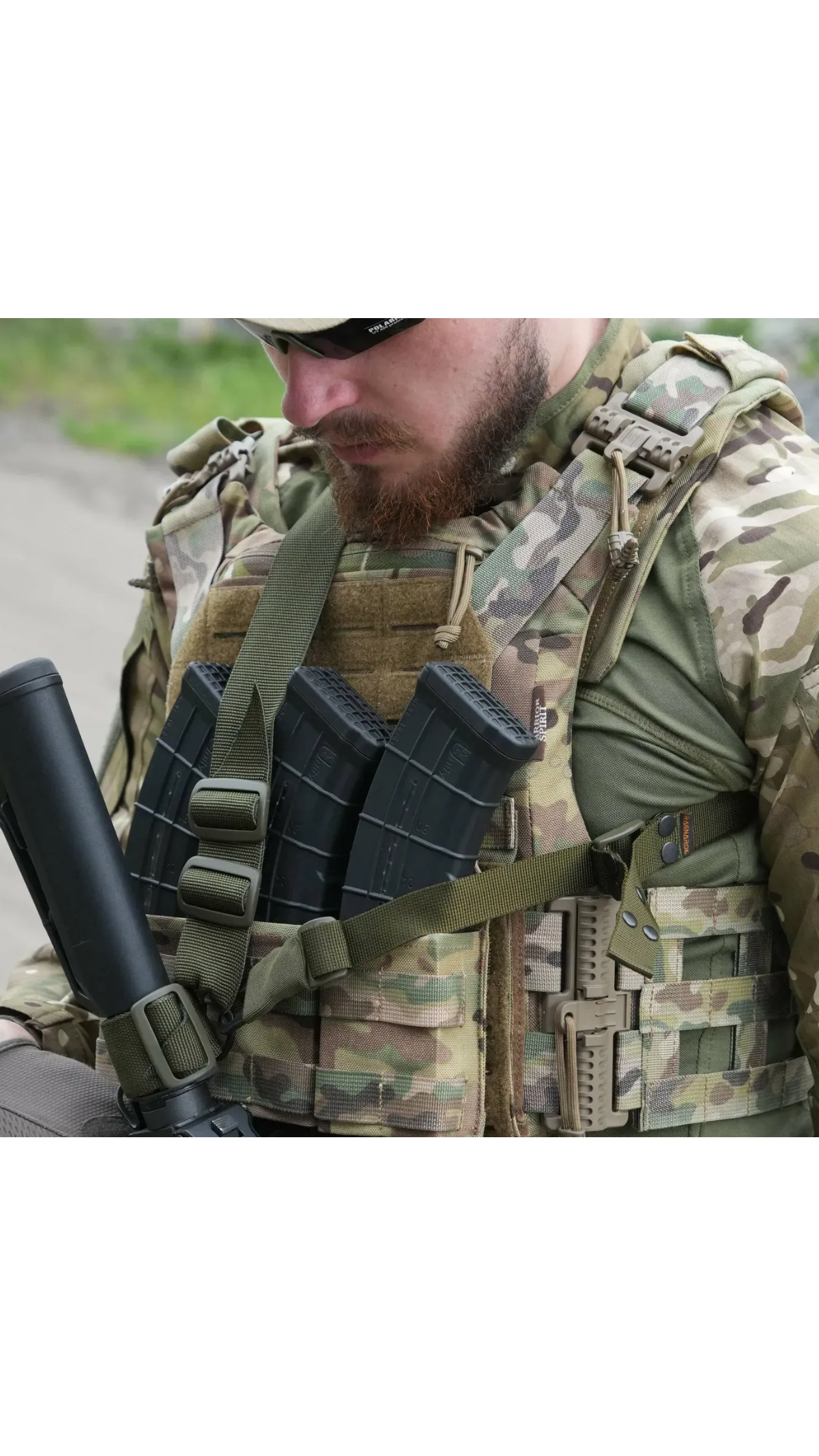 Ремень для оружия "Tyr" Gen. II с дополнительным креплением (1/2-точечный | Карабин H&K | Олива) ТМ Ragnarok Ремень для оружия "Tyr" Gen. II с дополнительным креплением (1/2-точечный | Карабин H&K | Олива) ТМ Ragnarok