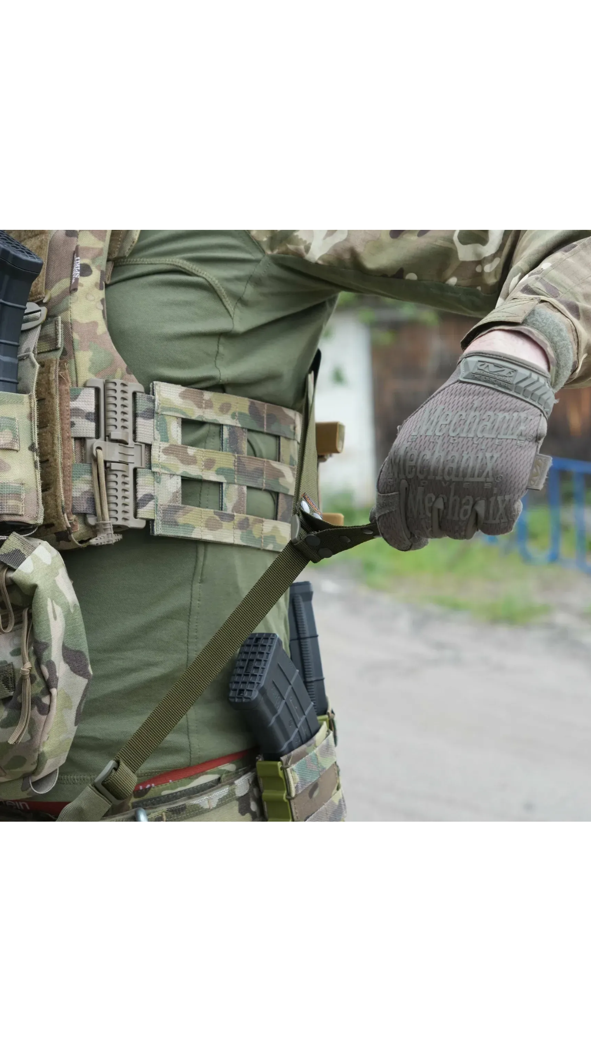 Ремень для оружия "Tyr" Gen. II с дополнительным креплением (1/2-точечный | Карабин H&K | Олива) ТМ Ragnarok Ремень для оружия "Tyr" Gen. II с дополнительным креплением (1/2-точечный | Карабин H&K | Олива) ТМ Ragnarok