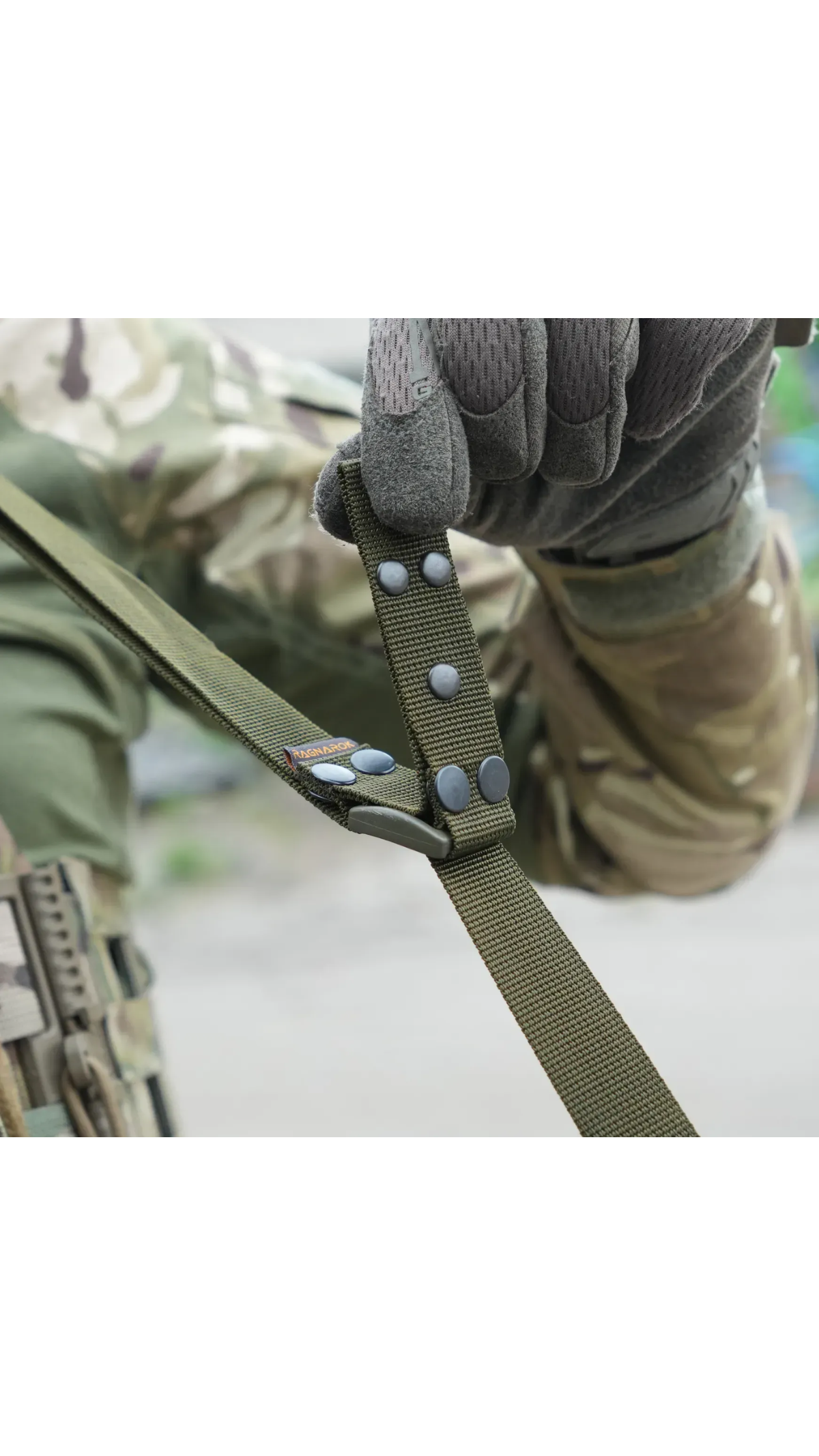 Ремень для оружия "Tyr" Gen. II с дополнительным креплением (1/2-точечный | Карабин H&K | Олива) ТМ Ragnarok Ремень для оружия "Tyr" Gen. II с дополнительным креплением (1/2-точечный | Карабин H&K | Олива) ТМ Ragnarok
