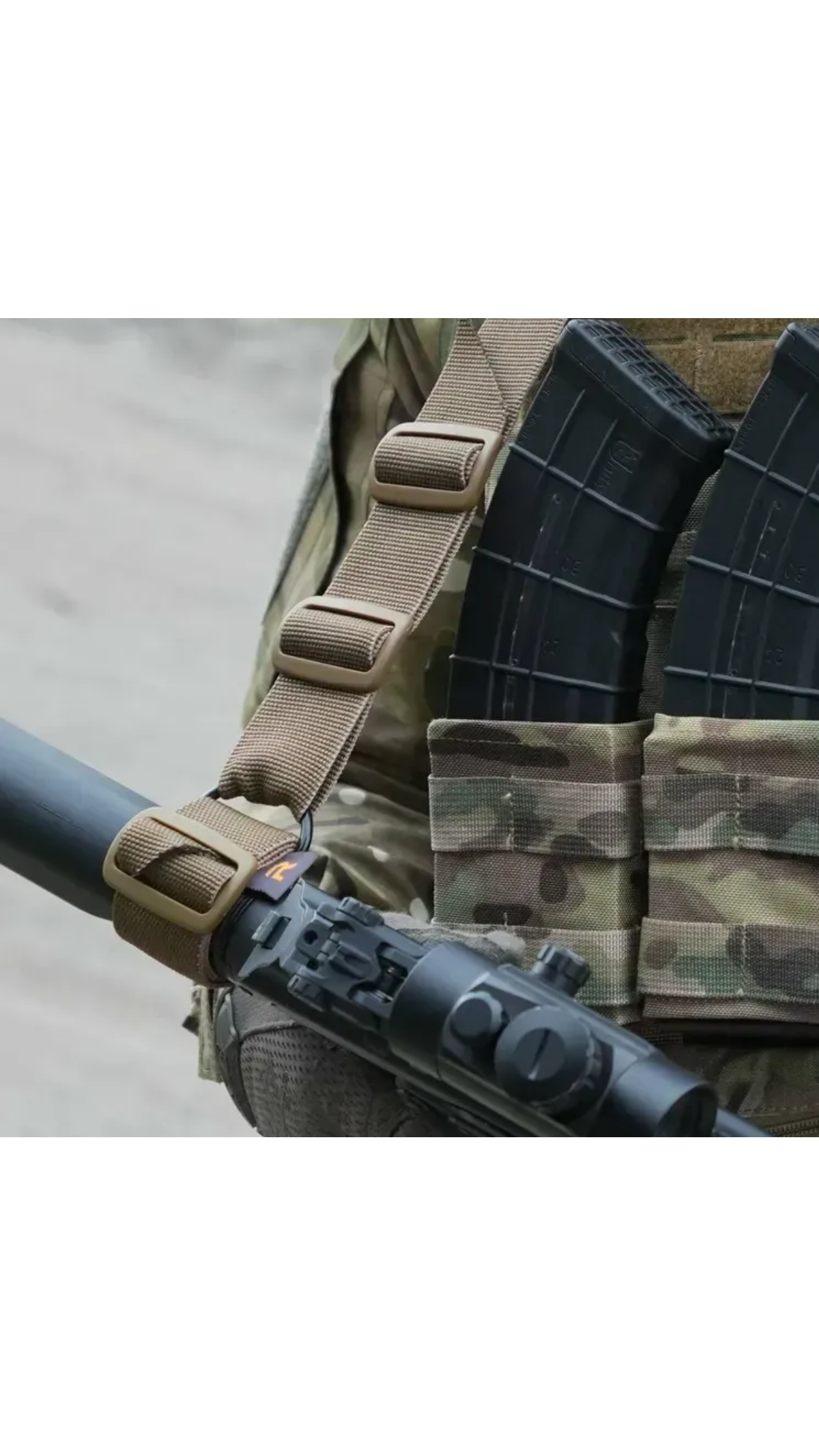 Ремень для оружия "Tyr" Gen. II с дополнительным креплением (1/2-точечный | Карабин H&K | Койот) ТМ Ragnarok Ремень для оружия "Tyr" Gen. II с дополнительным креплением (1/2-точечный | Карабин H&K | Койот) ТМ Ragnarok