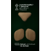 Женский комплект модульных демпферов для плитоноски “М4” (3 шт | Под 1 плиту | Койот) ТМ Баллистика