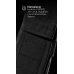 Эргономичные плечевые демпферы для плитоноски “М4” XS-XL (2 шт | Под бронепакеты | Черный) ТМ Баллистика