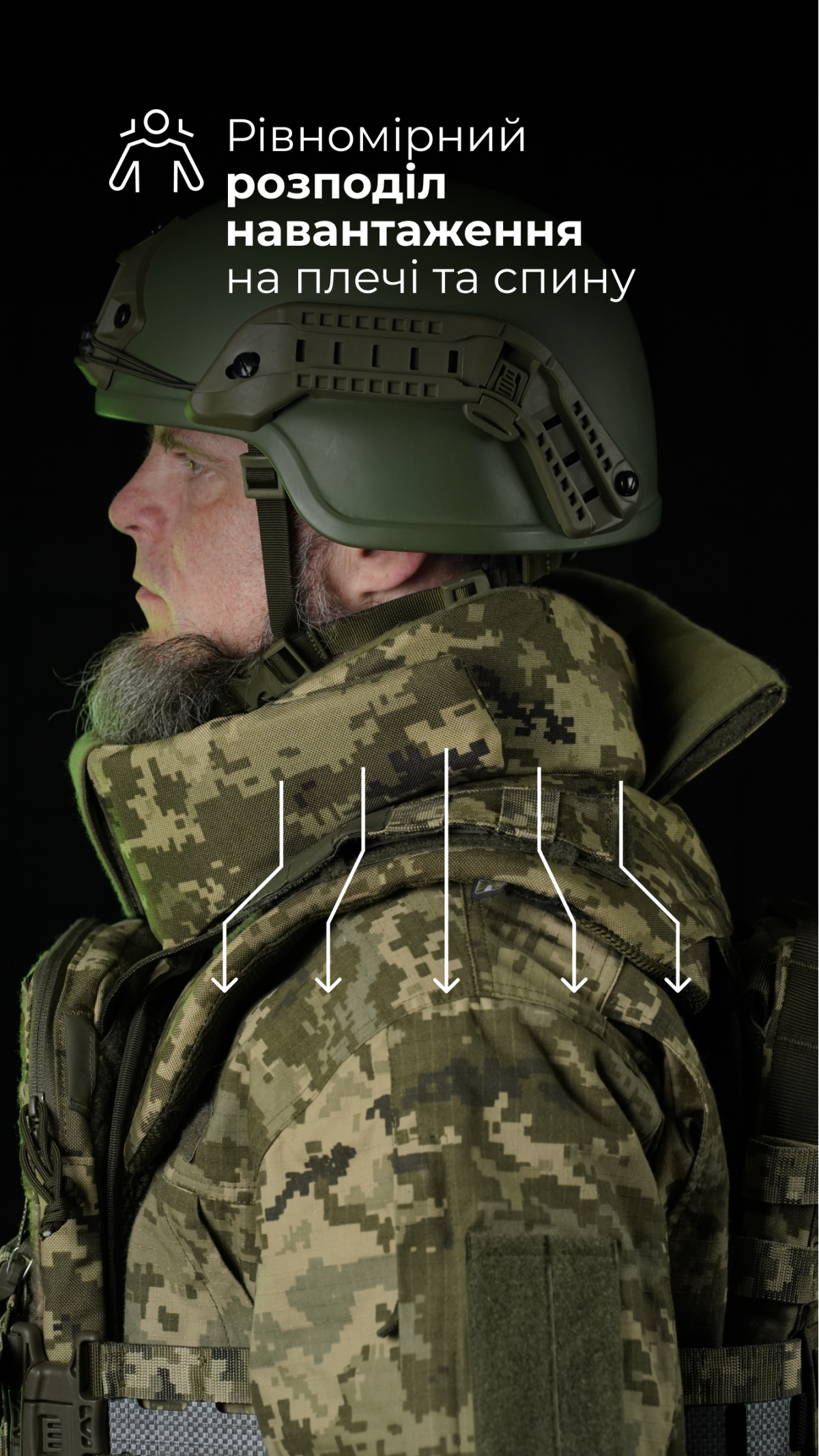 Балістичний захист шиї та ключиць для плитоноски “М4” (1 клас | НВМПЕ ✡ Ізраїль | ММ14 “Піксель”) ТМ Балістика Балістичний захист шиї та ключиць для плитоноски “М4” (1 клас | НВМПЕ ✡ Ізраїль | ММ14 “Піксель”) ТМ Балістика