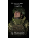 Баллистическая защита шеи и ключиц для плитоноски “М4” (2 класс | СВМПЭ ✡ Израиль | ММ14 “Пиксель”) ТМ Баллистика