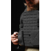 Съемная передняя панель для плитоноски “М4” M-XL (6 ячеек | Черный) ТМ Баллистика
