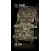 Съемная передняя панель для плитоноски “М4” M-XL (8 ячеек | ММ14 “Пиксель”) ТМ Баллистика