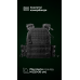 Мужская плитоноска “М4” (M-XL | Под плиты 25х30 см | Черный) ТМ Баллистика