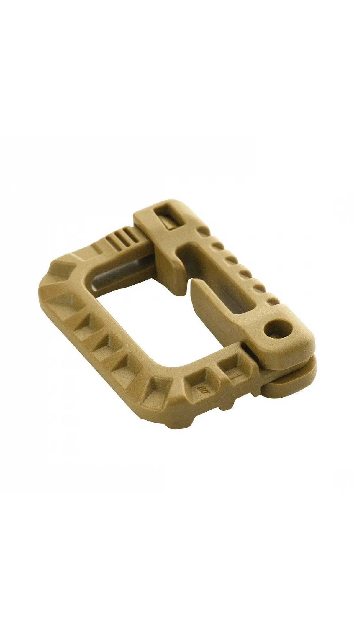 Карабін тактичний “Grimloc” (6 см | Ацеталь | Койот) ТМ M-Tac