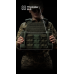 Женская модульная плитоноска “М4” с жесткими камербандами (M-XL | Под плиты 25х30 см | Олива) ТМ Баллистика