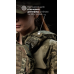 Женская модульная плитоноска “М4” с жесткими камербандами (M-XL | Под плиты 25х30 см | ММ14 “Пиксель”) ТМ Баллистика