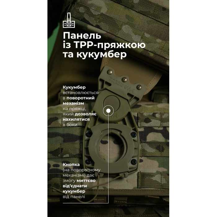 Система разгрузки и распределения веса Marom Dolphin (3 ряда молли | Мультикам) ТМ Баллистика