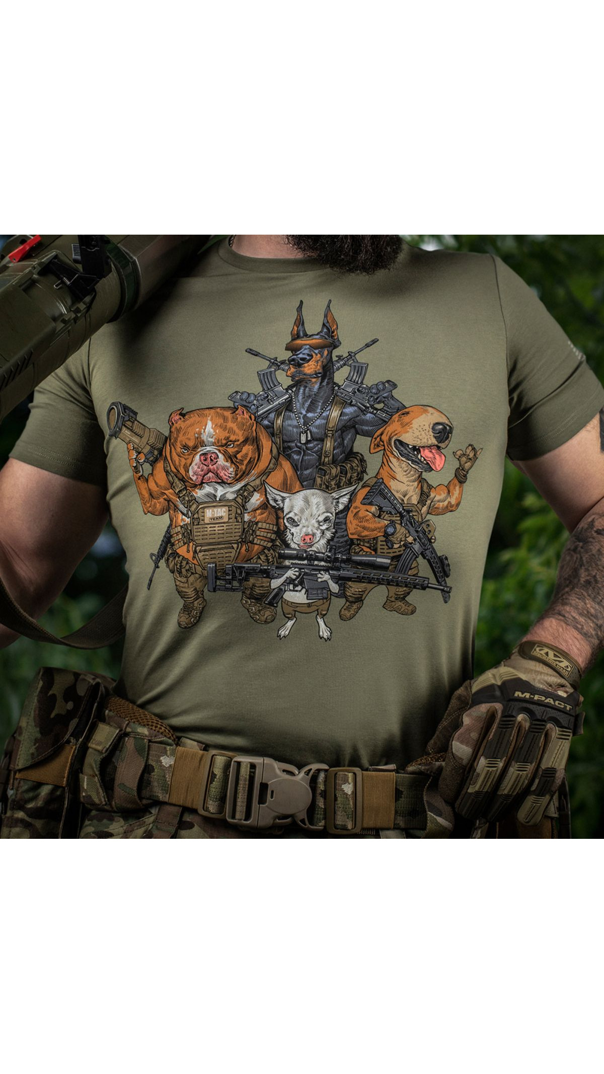 Футболка “Rex team” (XXL | Tan) ТМ M-Tac