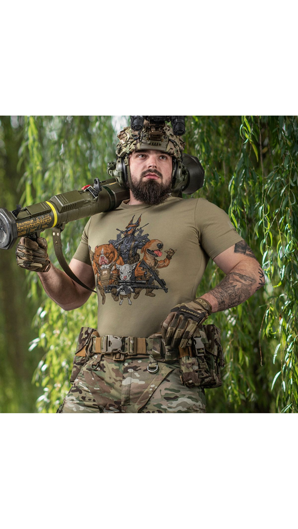 Футболка “Rex team” (XXL | Tan) ТМ M-Tac