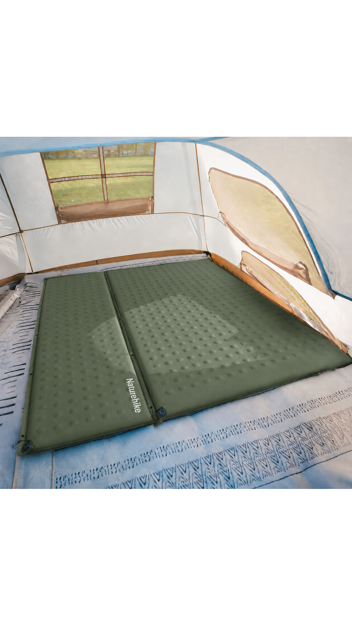 Матрас туристический “CNK2550WS025” самонадувающийся (200×65×6 см | Зеленый) ТМ Naturehike Матрас туристический “CNK2550WS025” самонадувающийся (200×65×6 см | Зеленый) ТМ Naturehike