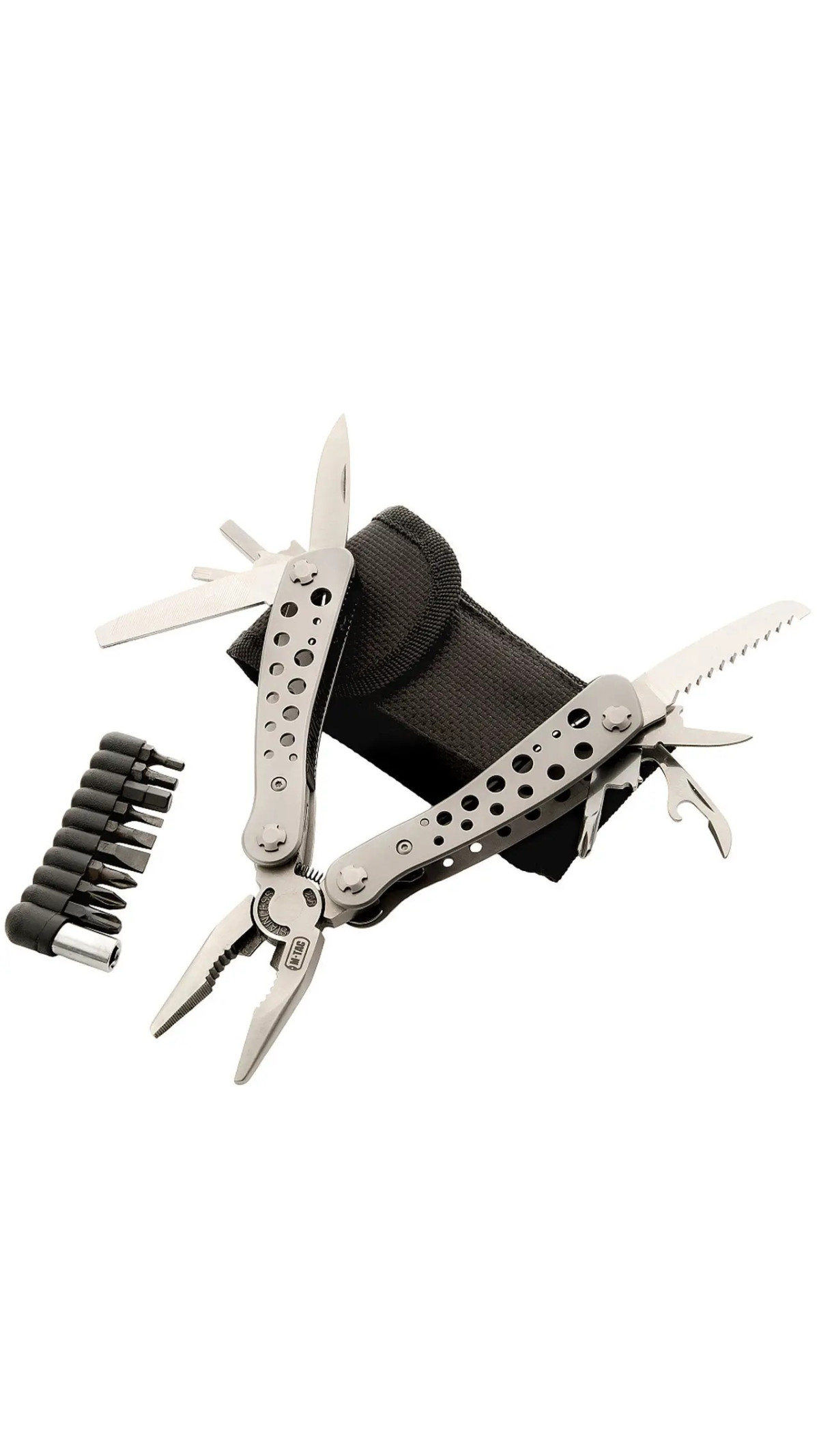 Мультитул “Type 1” (Неіржавна сталь | Сірий) ТМ M-Tac