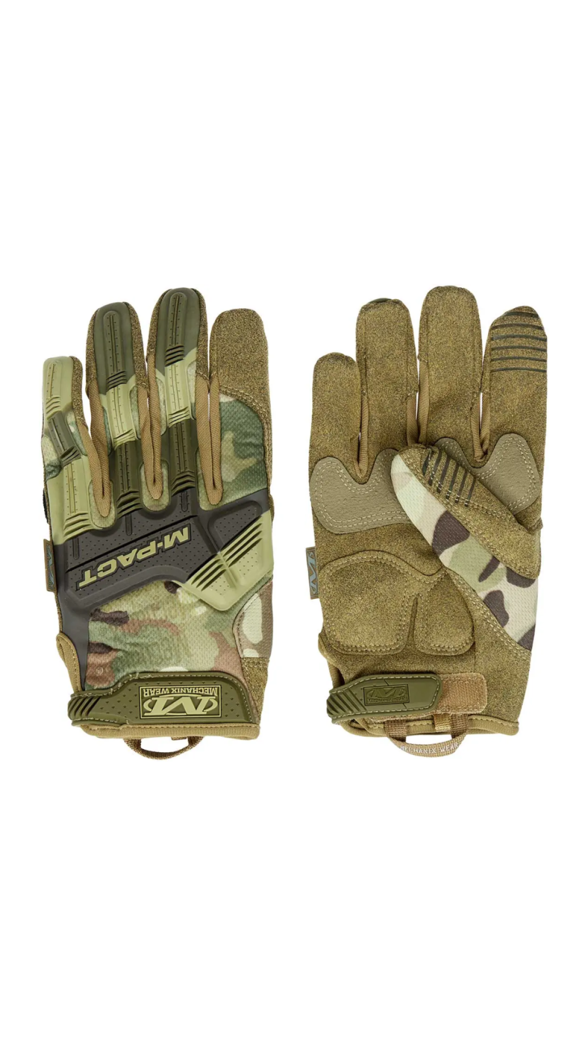 Тактические перчатки "M-Pact" (Нейлон TrekDry  | XXL | Мультикам) ТМ Mechanix