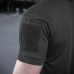 Мужское поло “Elite tactical” (M | Coolmax | Черное) ТМ M-Tac