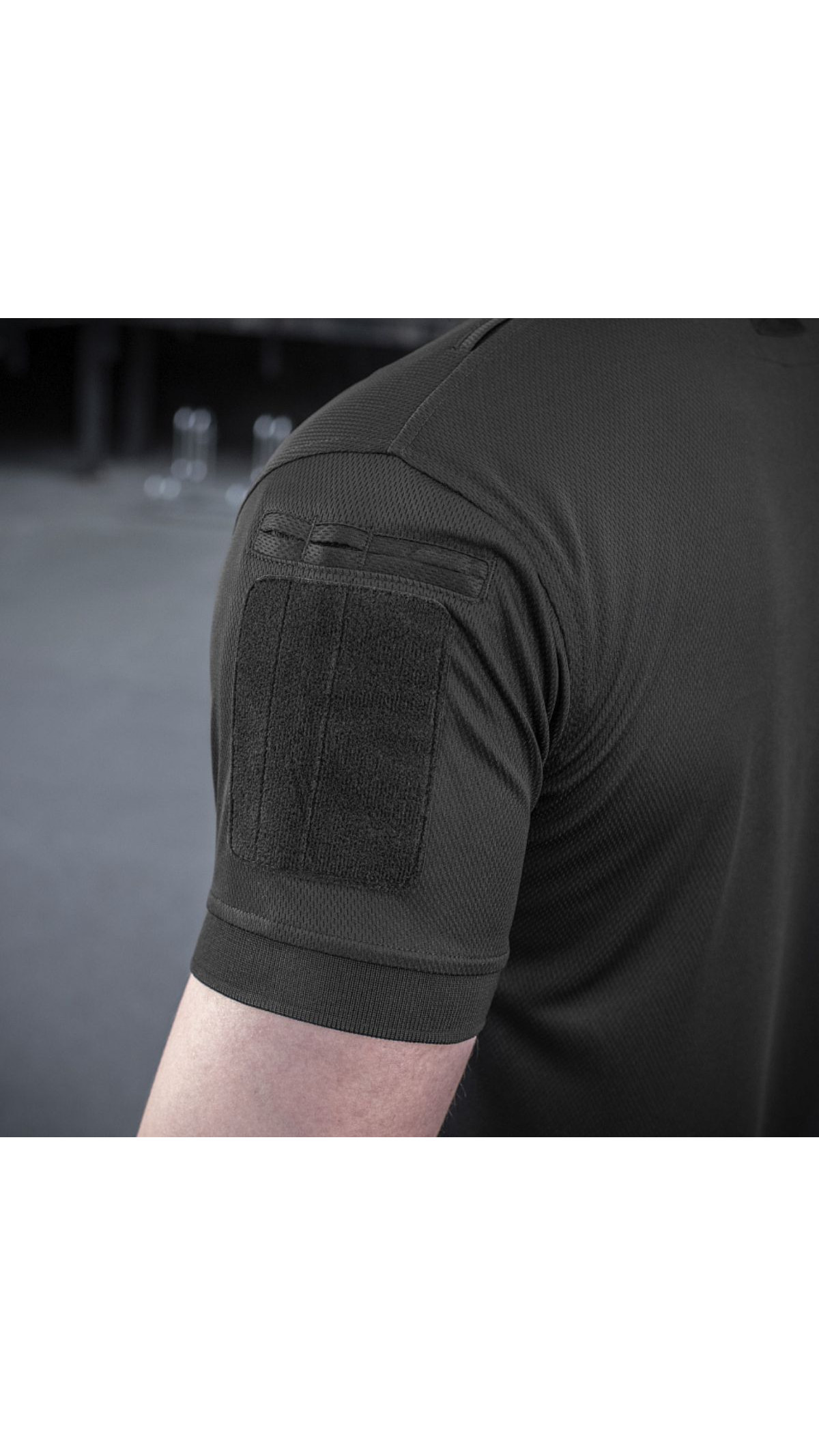 Мужское поло “Elite tactical” (XL | Coolmax | Черное) ТМ M-Tac Мужское поло “Elite tactical” (XL | Coolmax | Черное) ТМ M-Tac
