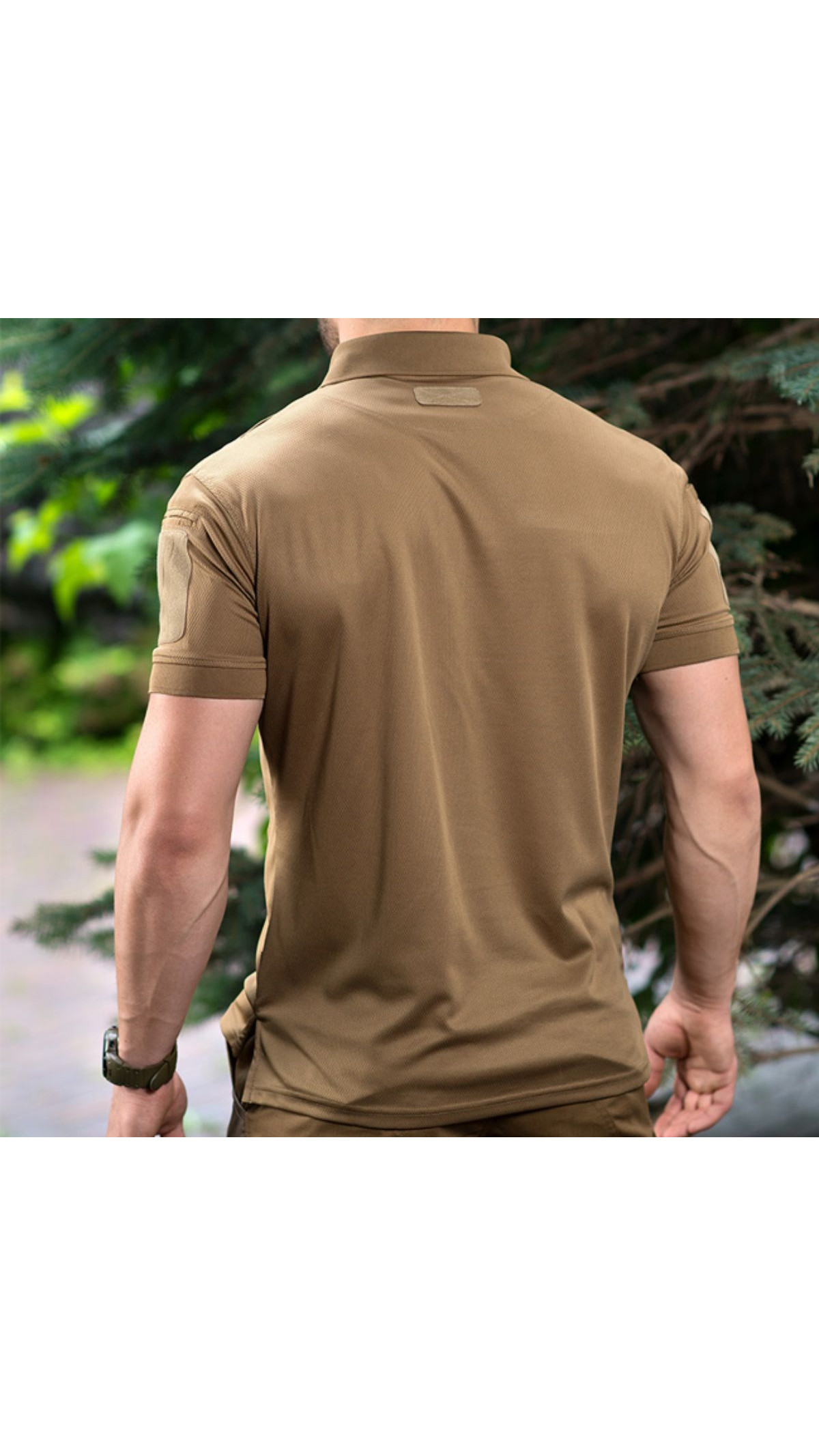 Чоловіче поло “Elite tactical” (XL | Coolmax | Койот) ТМ M-Tac Чоловіче поло “Elite tactical” (XL | Coolmax | Койот) ТМ M-Tac