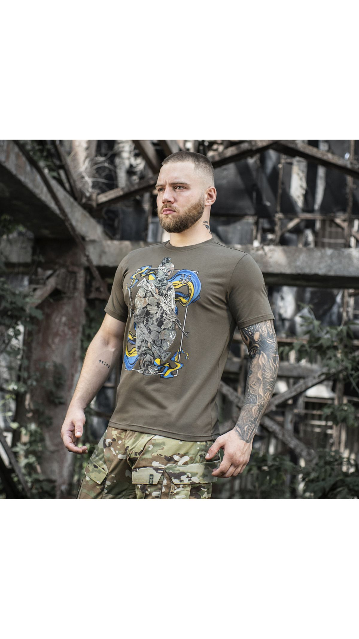 Футболка “Вовкулака” (XXL | Dark Olive) ТМ M-Tac
