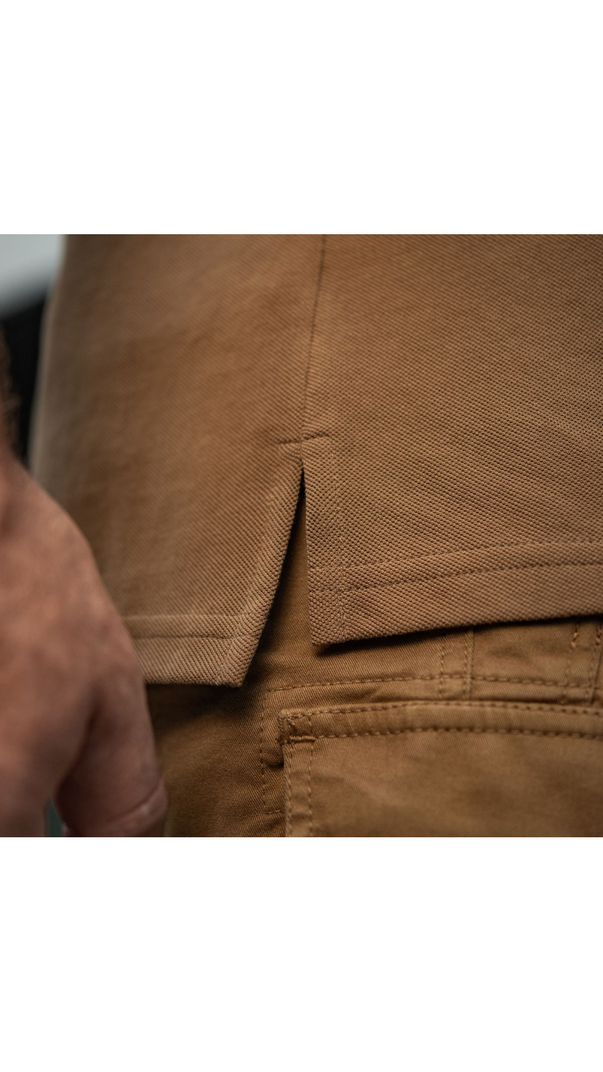 Чоловіче поло “Basic 65/35” (XXL | Трикотаж піке | Coyote Brown) ТМ M-Tac