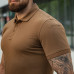 Чоловіче поло “Basic 65/35” (L | Трикотаж піке | Coyote Brown) ТМ M-Tac