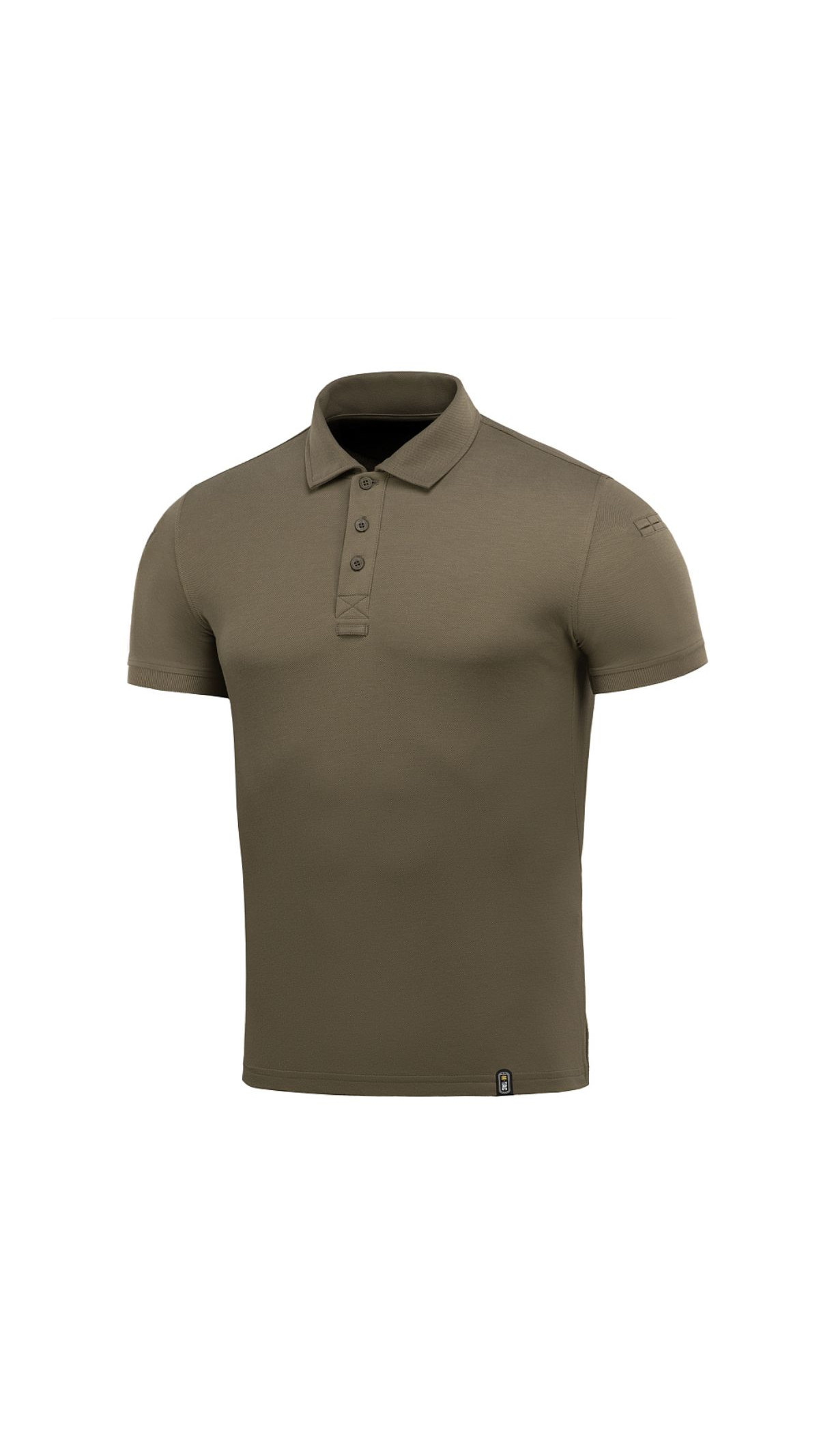 Чоловіче поло “Basic 65/35” (L | Трикотаж піке | Dark Olive) ТМ M-Tac