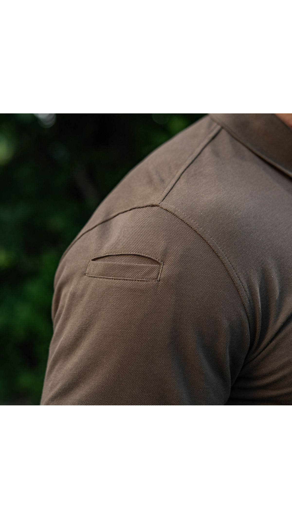 Чоловіче поло “Basic 65/35” (L | Трикотаж піке | Dark Olive) ТМ M-Tac