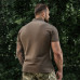 Чоловіче поло “Basic 65/35” (M | Трикотаж піке | Dark Olive) ТМ M-Tac