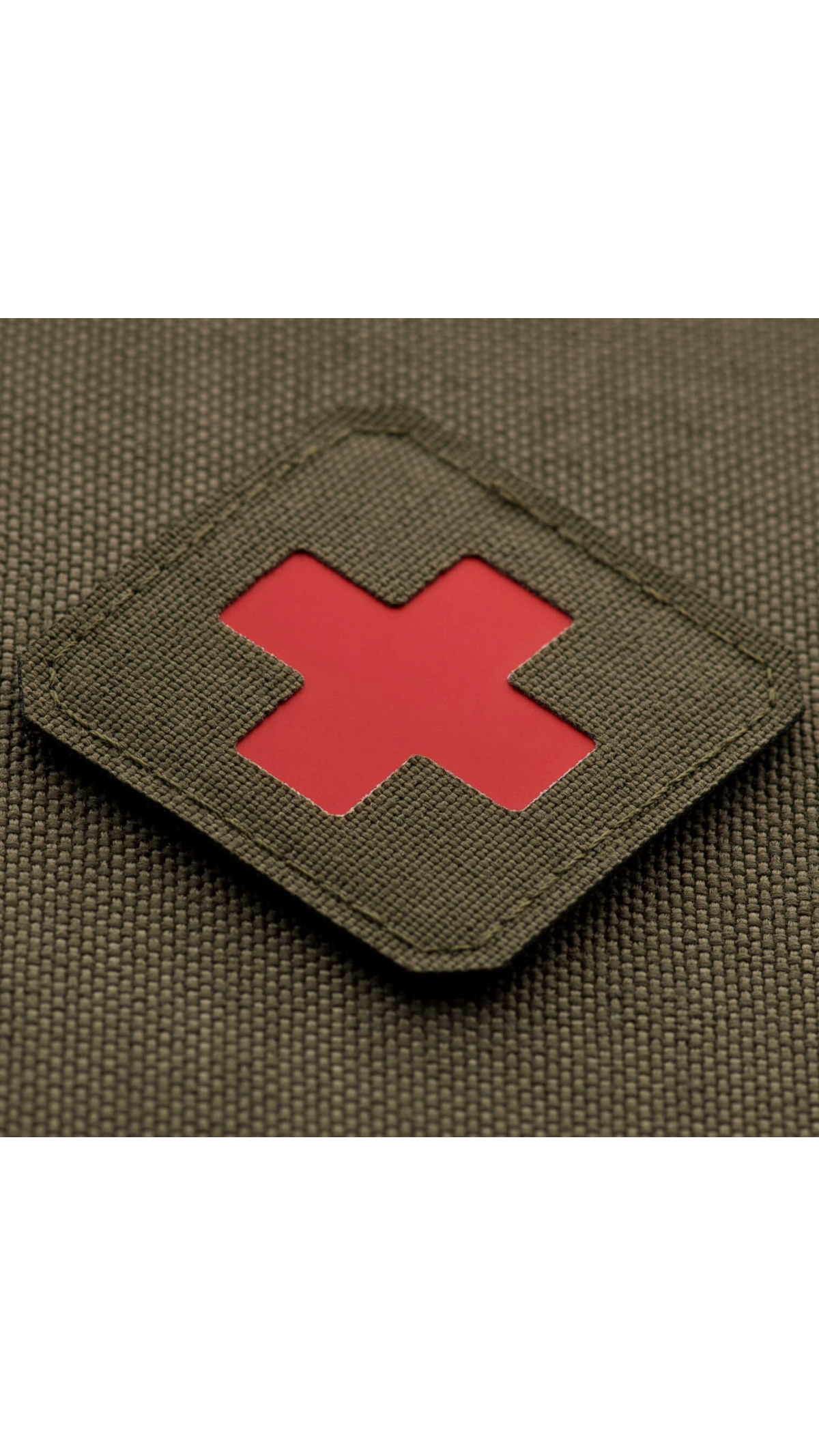 M-Tac нашивка Medic Cross Laser Cut Ranger Green/Red M-Tac нашивка Medic Cross Laser Cut Ranger Green/Red