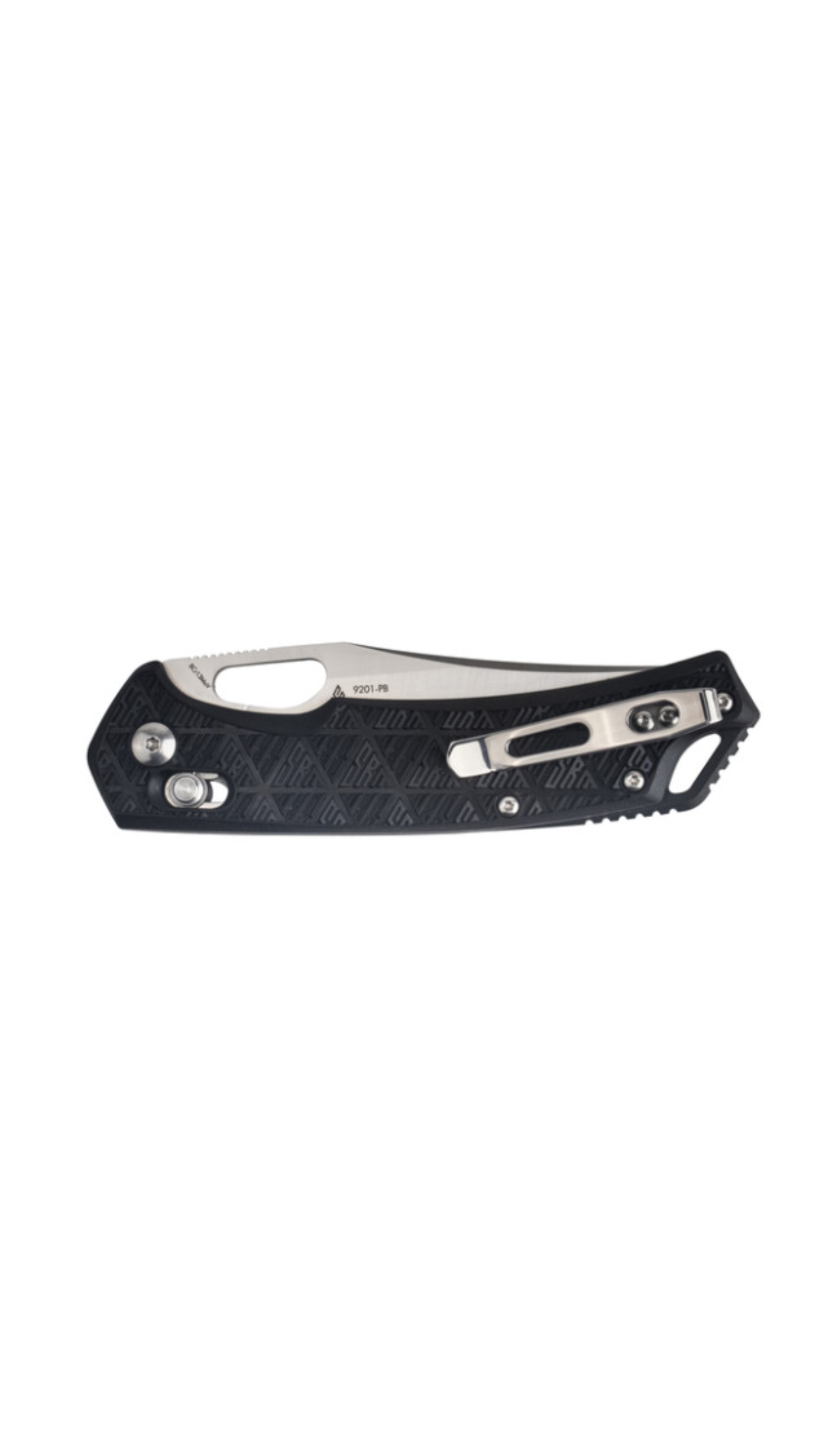 Ніж складаний “Retriever 9201-PB” із замком Ambi Lock (Лезо 90 мм | 57-59 HRC | Чорний) ТМ SRM