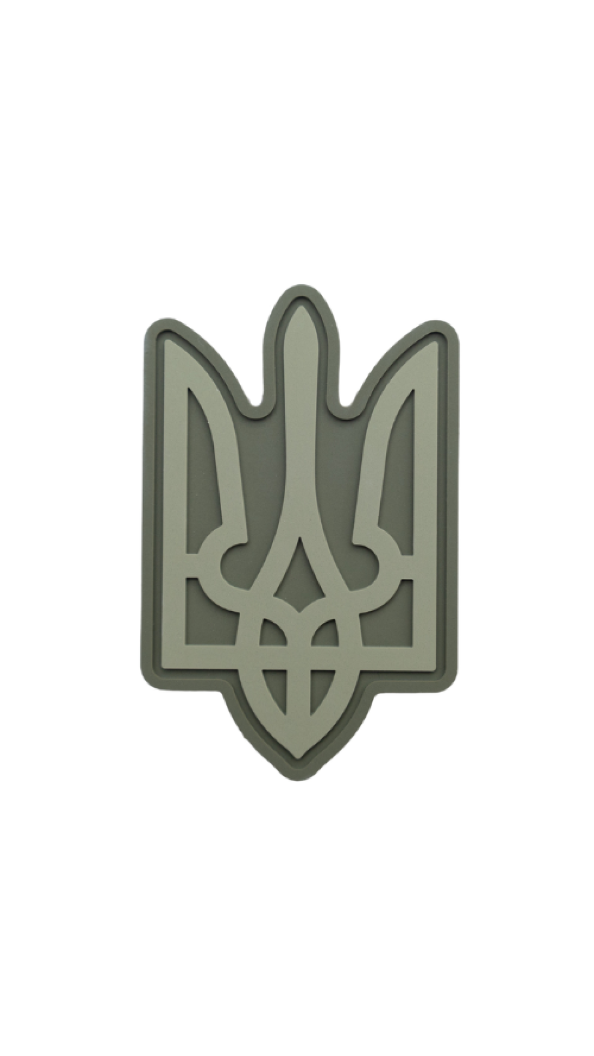 Патч "Тризуб" (ПВХ | Олива) ТМ Brand Element