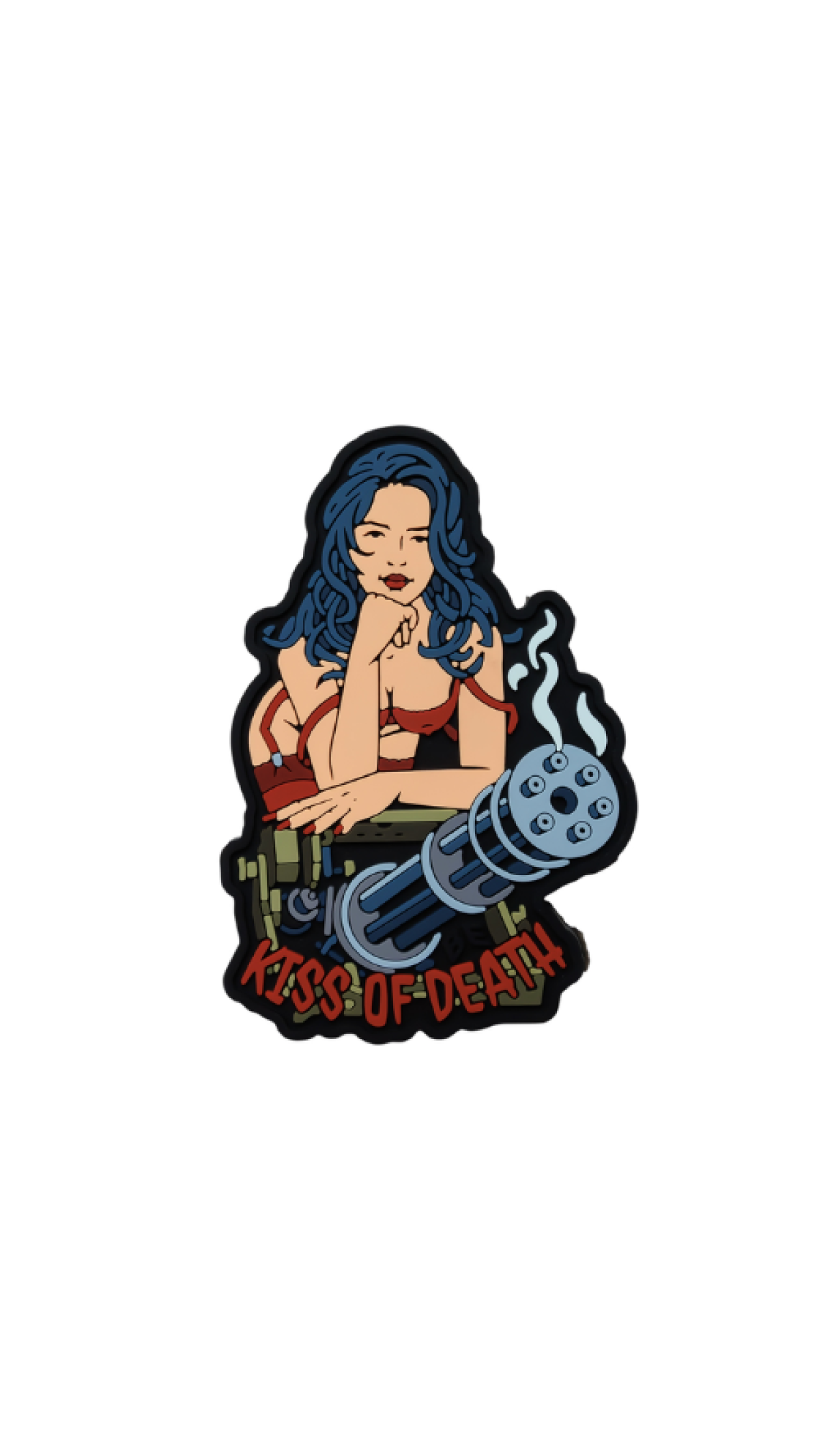 Патч "Kiss of death" (ПВХ) ТМ Brand Element