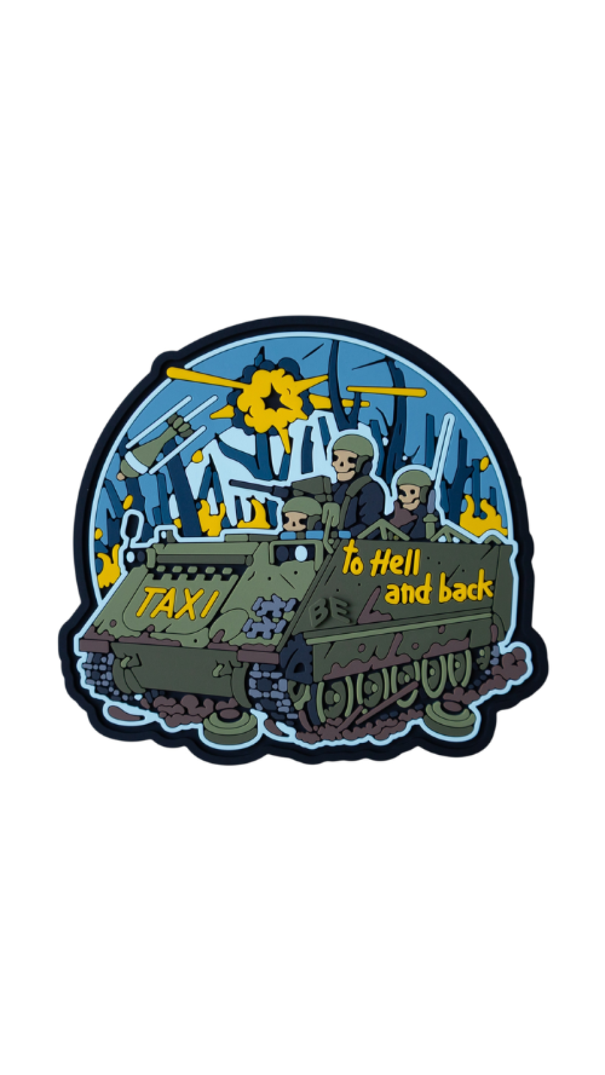 Патч " To hell and back" (ПВХ) ТМ Brand Element