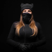 Флисовая шапка "Ушастая" (L | Черная) ТМ Tur Gear
