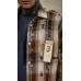 Сорочка “Worn & torn style” картата (L | Коричнева) ТМ AB3.ARMY