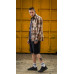 Сорочка “Worn & torn style” картата (M | Коричнева) ТМ AB3.ARMY