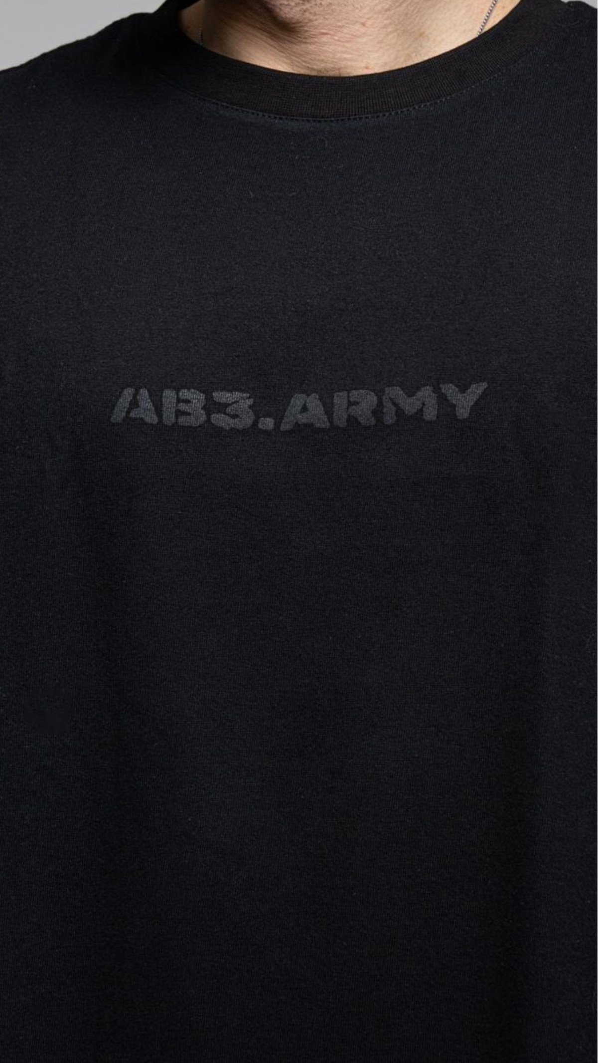Футболка “Страйк” (S | Чорна) ТМ AB3.ARMY