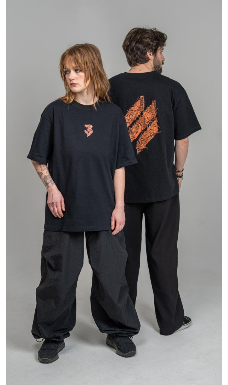 Футболка “Эпоха” (XL | Черная) ТМ AB3.ARMY