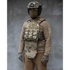 Противоосколочный фартух для плитоноски з бронепакетом 1 класу захисту (размер L-XL)