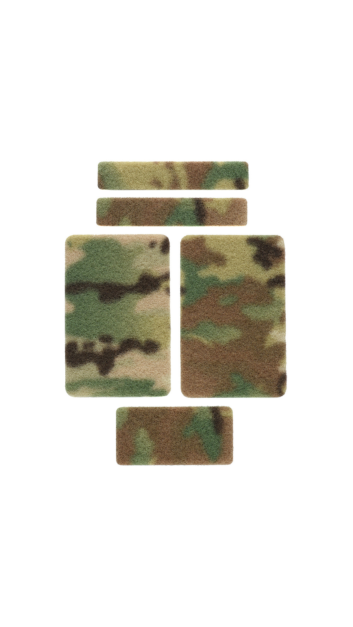 Комплект липучок (5 шт. | Мультикам) ТМ M-Tac