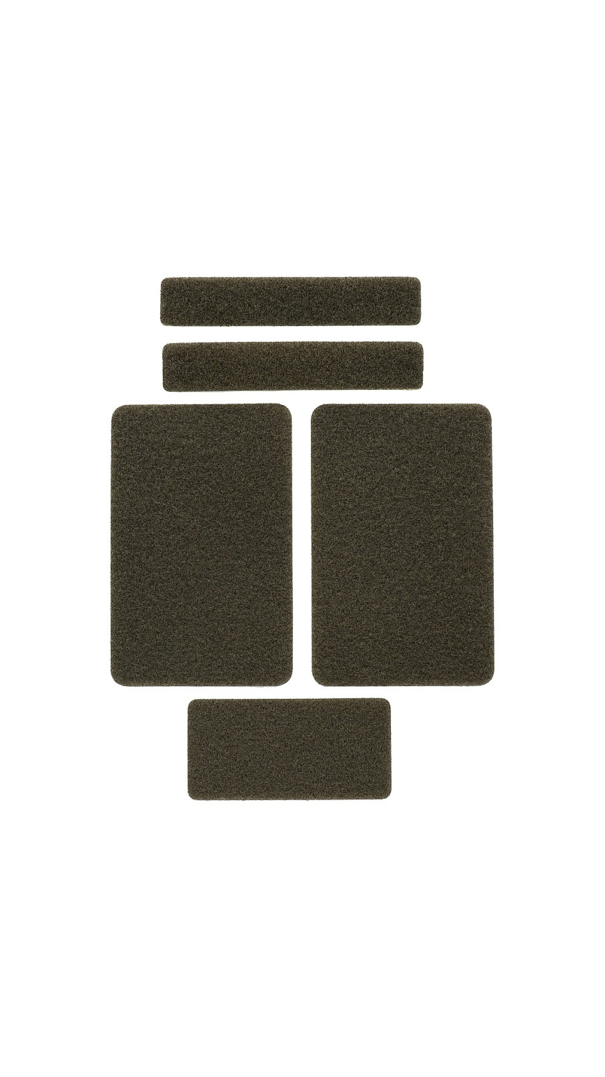 Комплект липучок (5 шт. | Dark Olive) ТМ M-Tac