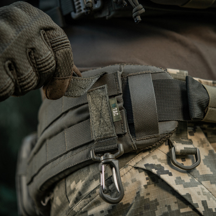 Карабін тактичний з кріпленням на моллі (Рейнджер грін) ТМ M-Tac