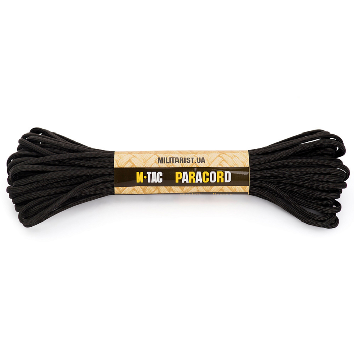 Паракорд "550 Type III” (15 м | Чорний) ТМ M-Tac