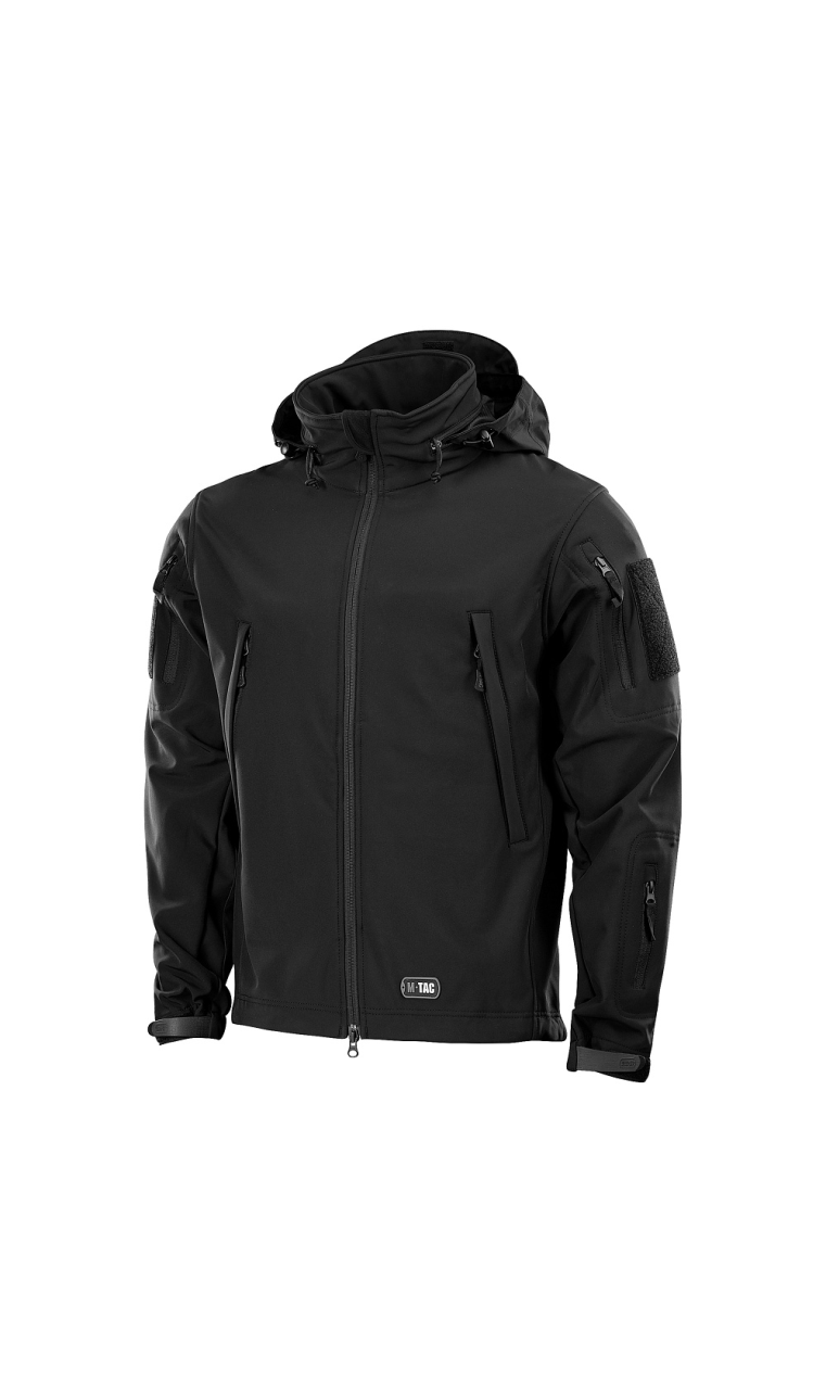 Куртка “Soft Shell” (XXL | Черная) ТМ M-Tac