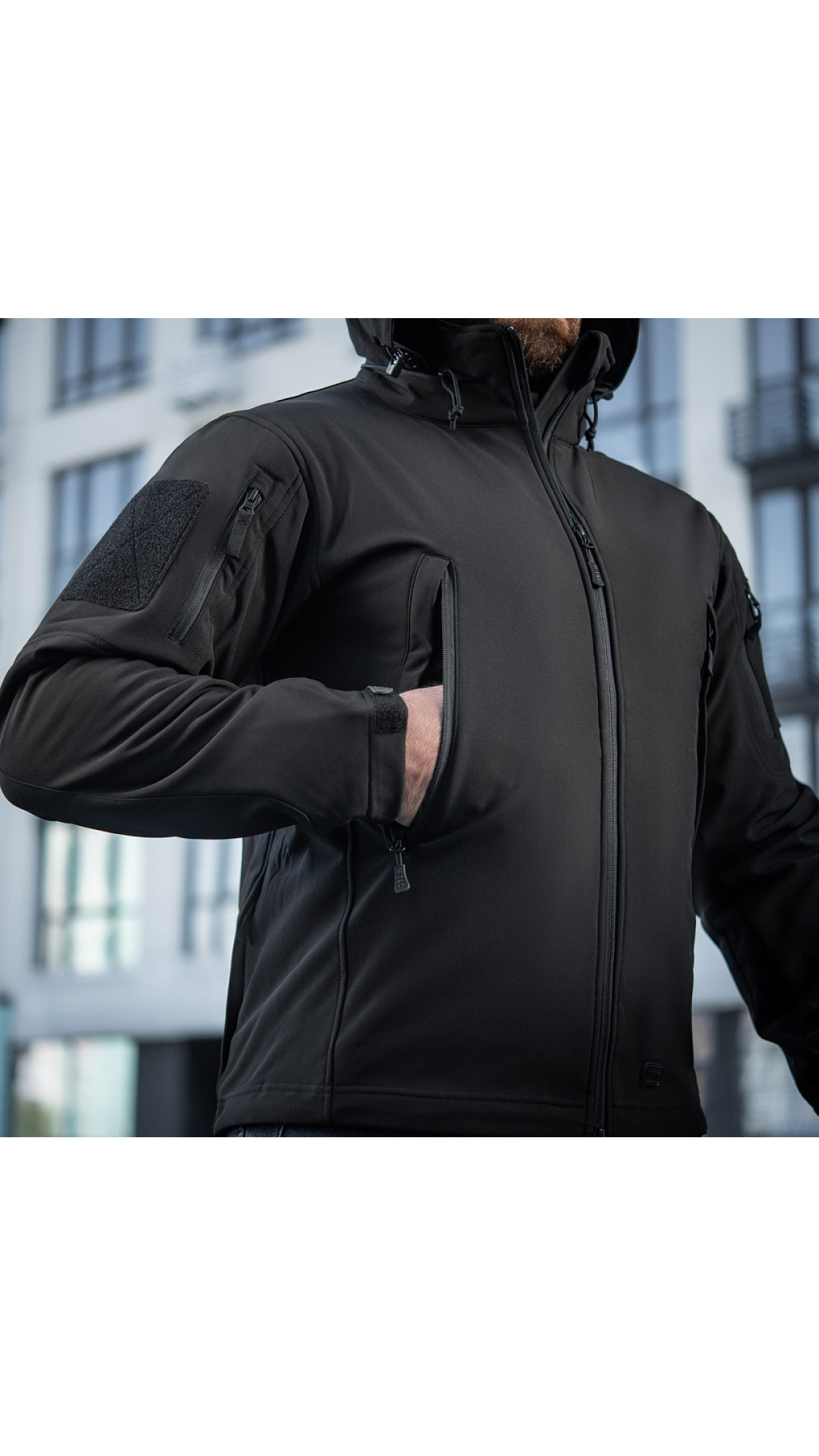 Куртка “Soft Shell” (XXL | Чорна) ТМ M-Tac Куртка “Soft Shell” (XXL | Чорна) ТМ M-Tac
