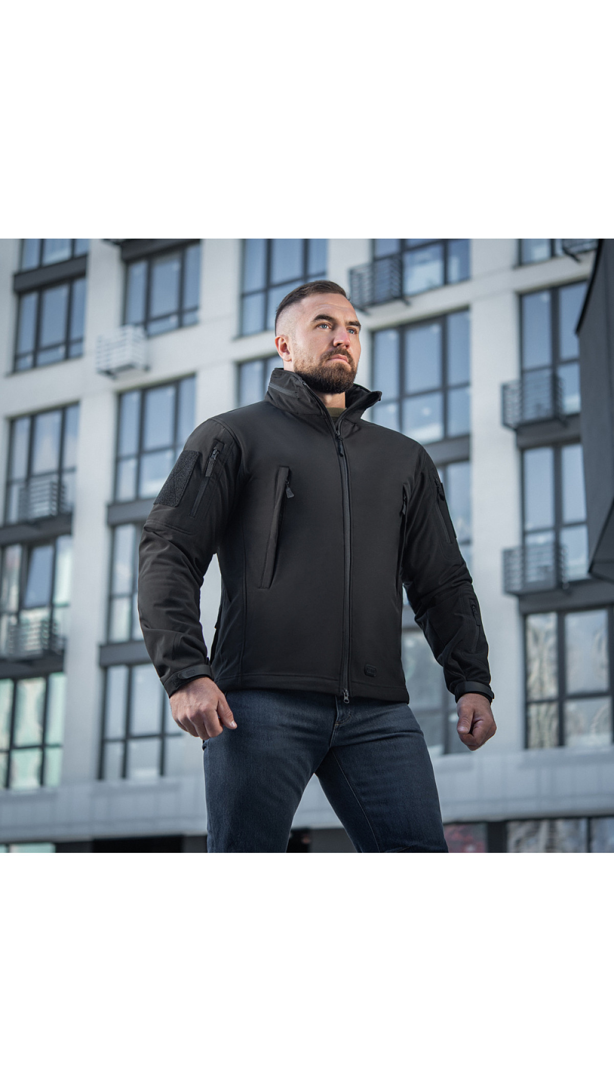 Куртка “Soft Shell” (L | Черная) ТМ M-Tac Куртка “Soft Shell” (L | Черная) ТМ M-Tac