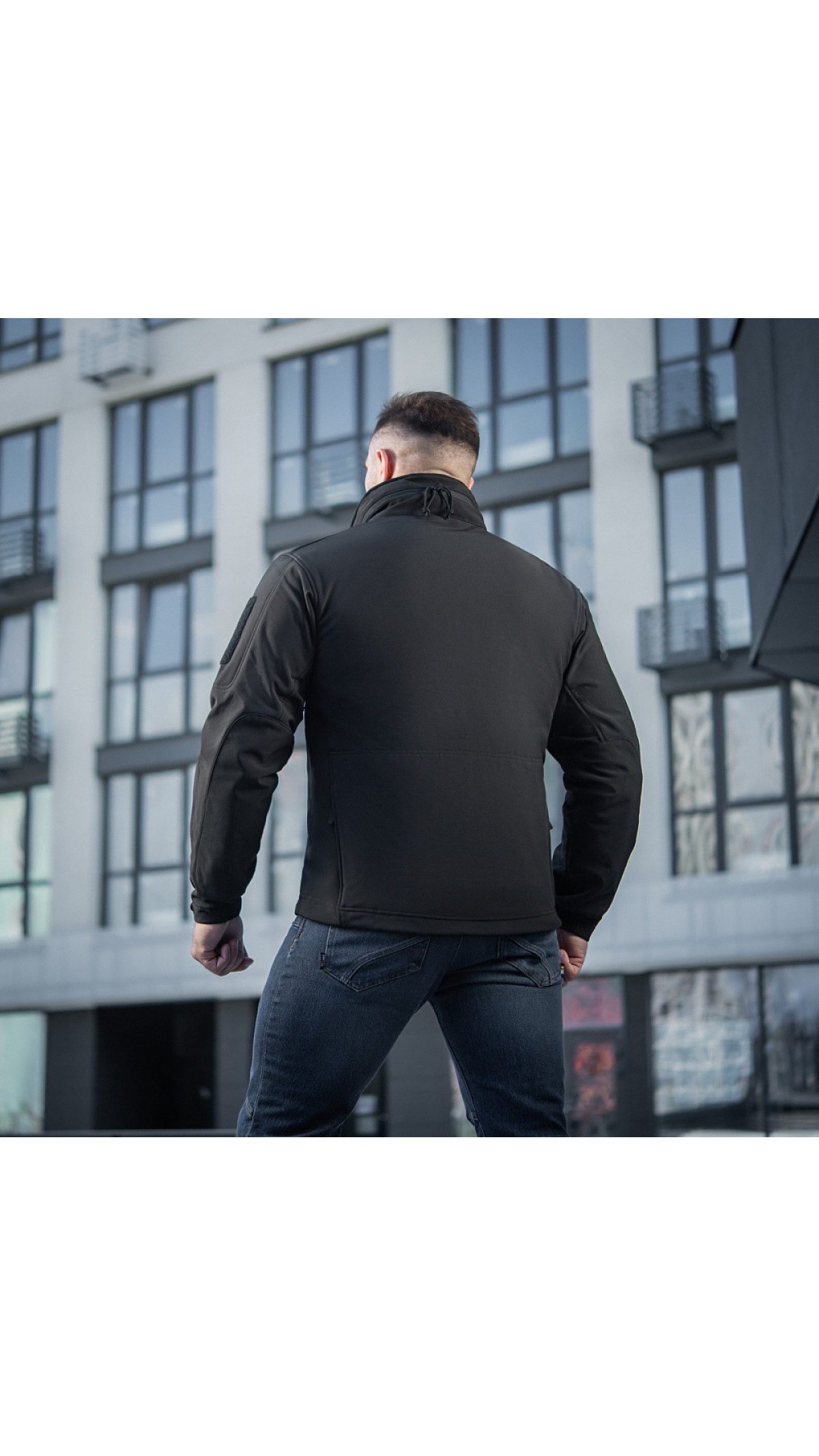 Куртка “Soft Shell” (M | Чорна) ТМ M-Tac Куртка “Soft Shell” (M | Чорна) ТМ M-Tac
